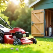 Magazia de unelte de grădinărit Foto Myrddin Garden Machinery jpg