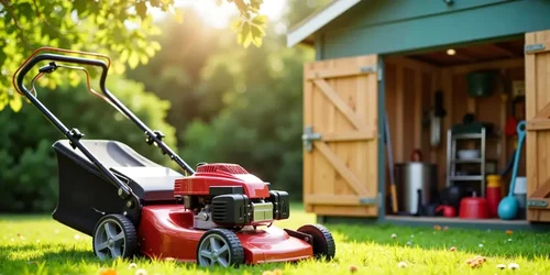 Magazia de unelte de grădinărit Foto Myrddin Garden Machinery jpg