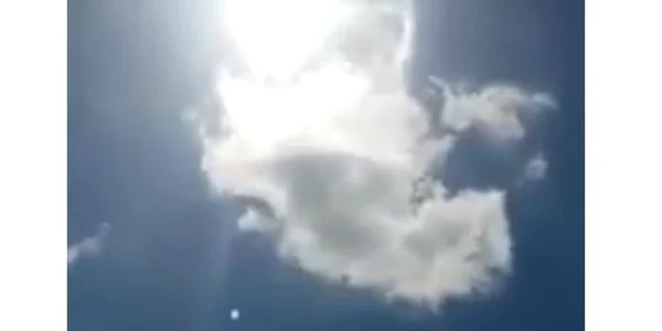 Meteorit cazand in Cuba FOTO YouTube