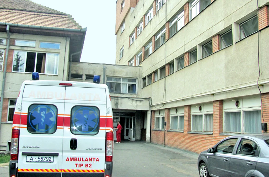 Maternitatea  din Sibiu, unde s-a  născut David