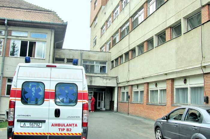 Maternitatea  din Sibiu, unde s-a  născut David