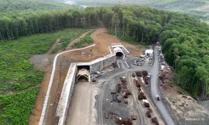 Șantier Autostrada Lugoj Deva, secțiunea Margina Holdea, cu tuneluri, mai 2026  Foto Danirl Guță ADEVĂRUL (14) jpg