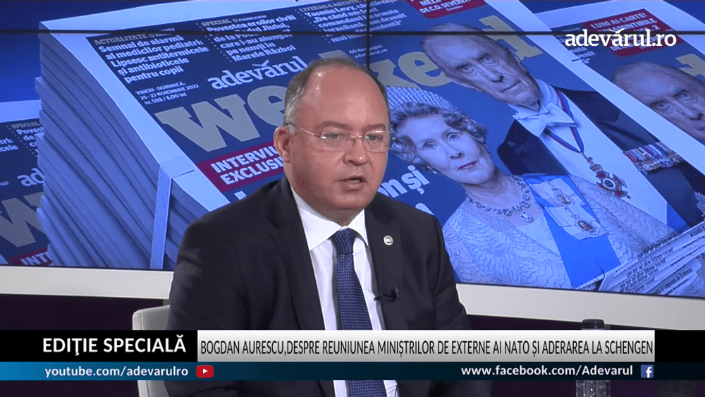 Aurescu, întrevederi cu șeful NATO și liderul diplomației SUA. Ce semnificații au cele două bilaterale