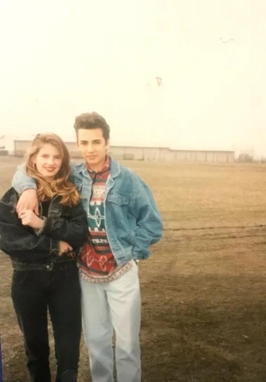 Așa arătau Andreea Bănică și Lucian Mitrea când s-au îndrăgostit