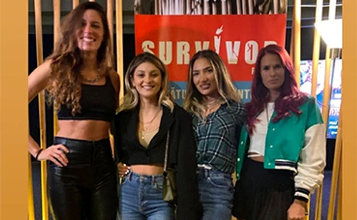 Angela Forero, Elena Matei, Ana Dobrovie și Ramona Crăciunescu, foste războinice