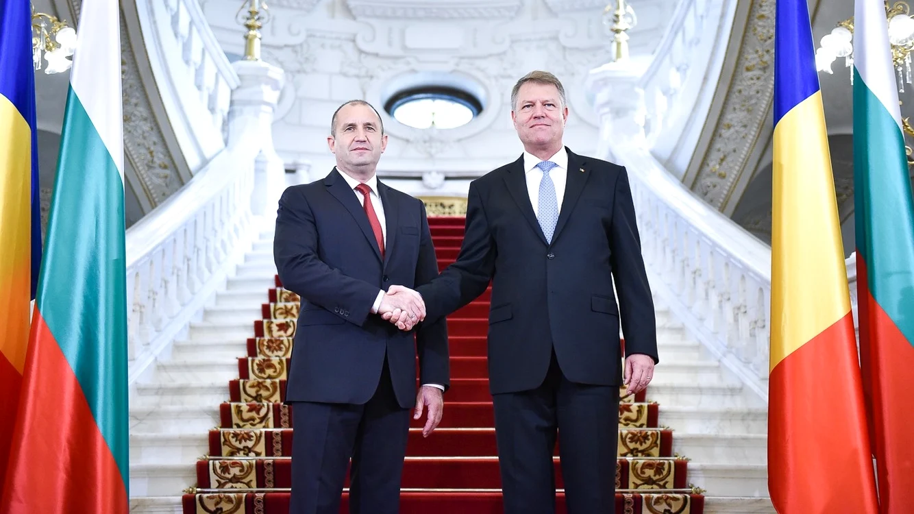 Klaus Iohannis şi Rumen Radev FOTO presidency.ro