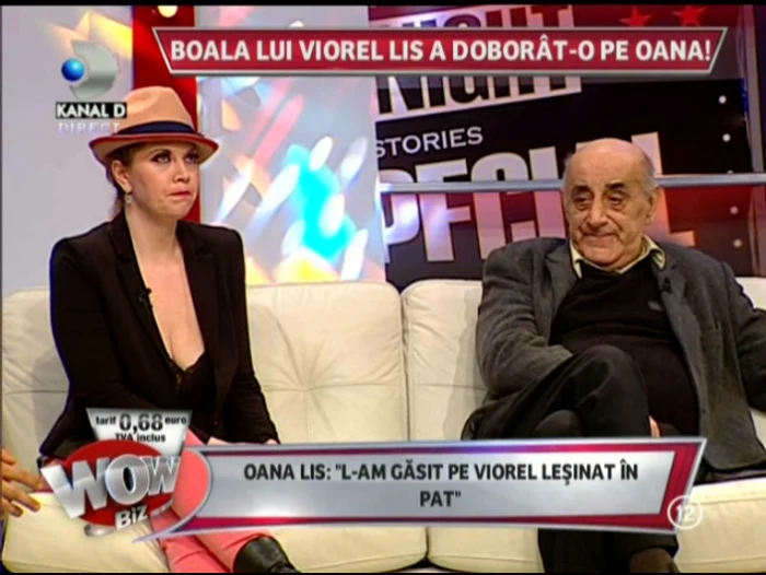 Oana si Viorel Lis la WOWbiz