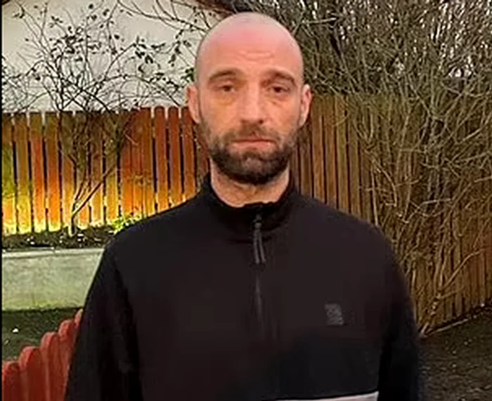 Radu Floricel a fost acuzat de crimă, pe nedrept foto; Daily Mail