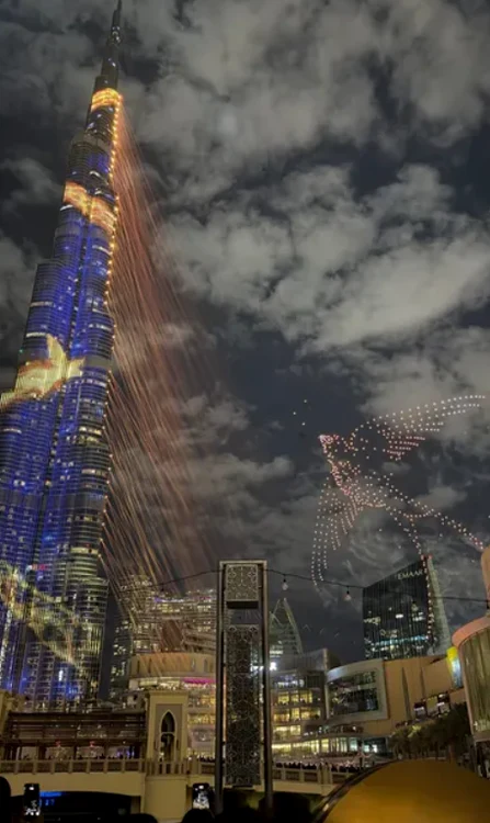 Simona Halep și-a petrecut noaptea dintre ani în Dubai  Foto/Instagram Story 