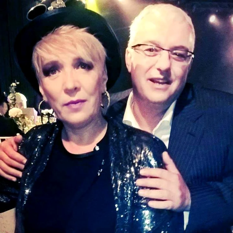 Cătălin Crișan, alături de Silvia Dumitrescu, la nunta lui Gabriel Cotabiță