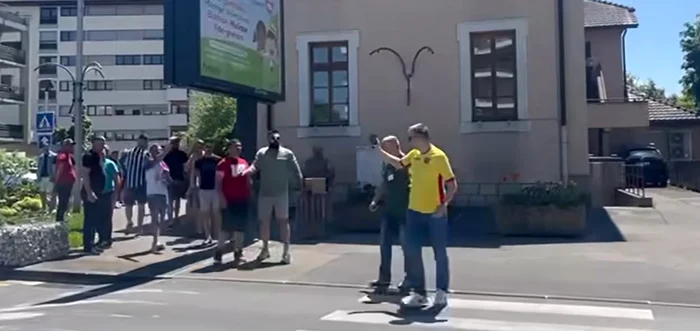 VIDEO Scandal la o secție de vot din Franța. Un român acuză ca a fost agresat de mai mulți conaționali
