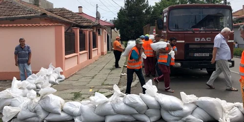 Pregatiri pentru inundatii in orasul Constanta FOTO primaria Constanta