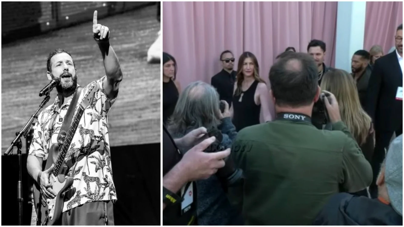 Adam și Jackie Sandler. Foto: captură video / Instagram