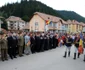 Cel mai mare drapel din Transilvania a fost înălţat la Tulgheş în Harghita. FOTOmapn.ro