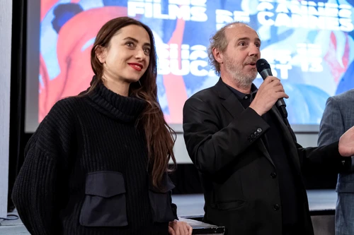 Cosmina Stratan și Arnaud Desplechin