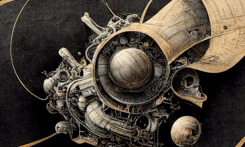 Curente care celebreaza╠å mis╠ªcarea s╠ªi dinamismul urban  Steampunk Art jpg