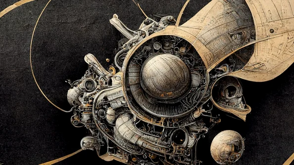 Curente care celebreaza╠å mis╠ªcarea s╠ªi dinamismul urban  Steampunk Art jpg