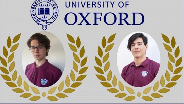 Vlad şi Răzvan au fost admişi la Oxford foto: ICHC