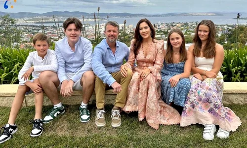 Familia Regala daneza in Australia, Printesa Mary, Printul Mostenitor Frederik si copiii lor pagina oficiala jpg