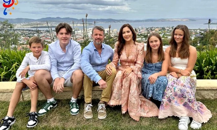Familia Regala daneza in Australia, Printesa Mary, Printul Mostenitor Frederik si copiii lor   pagina oficiala jpg