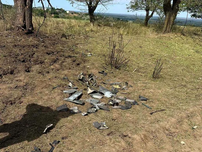 Fragmentele de dronă căzute în Republica Moldova