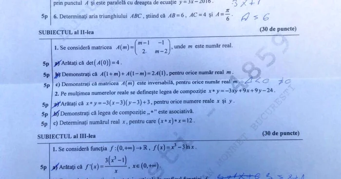 Matematica - Sttinte ale naturii 