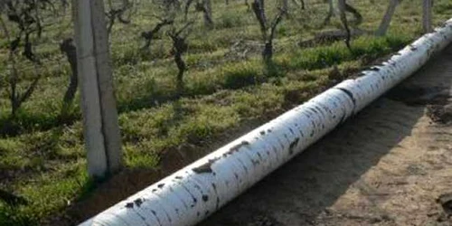 Ghinioniștii hoți nu au mai apucat să profite de pe urma conductelor de azbociment