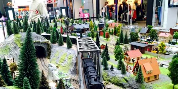 Trenulet in miniatura