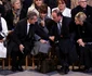 Nicolas Sarkozy, Carla Bruni, Francois Hollande, Julie Gayet la Notre-Dame. FOTO: Getty Images