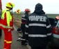 Accident rutier cu 5 victime - intrare pe contrasens pe şoseaua Constanţa-Hârşova Sursa SAJ CT