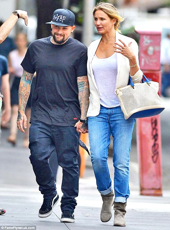 Cameron Diaz şi Benji Madden formează un cuplu din luna apriliefoto: photoland/wenn