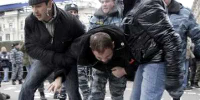 Opozant rus arestat la Moscova FOTO Arhivă