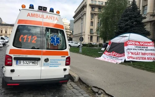 primar greva foamei. foto arhiva personala