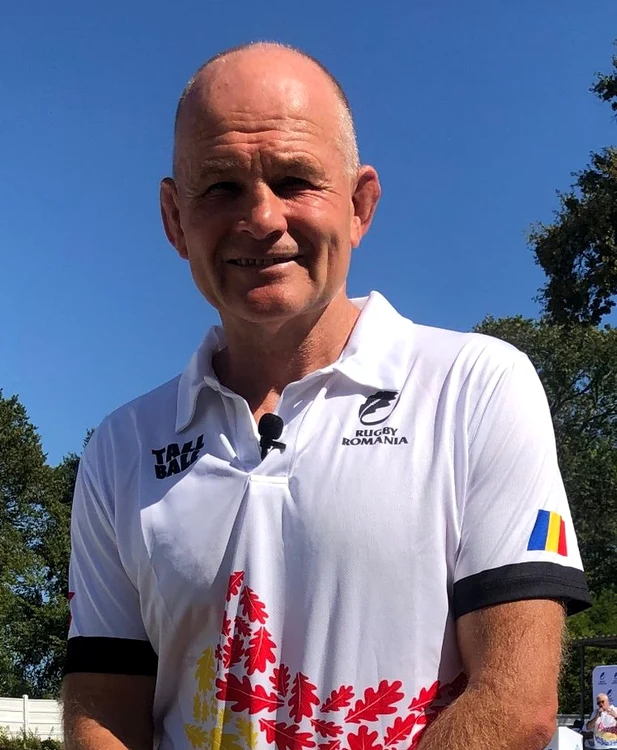 Andy Robinson, selecționerul naționalei de rugby a României