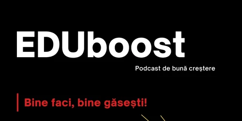 EduBoost podcast pentru copii