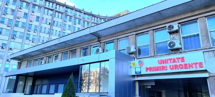 Românul și-a dus copilul la Spitalul Județean Constanța. FOTO Facebook
