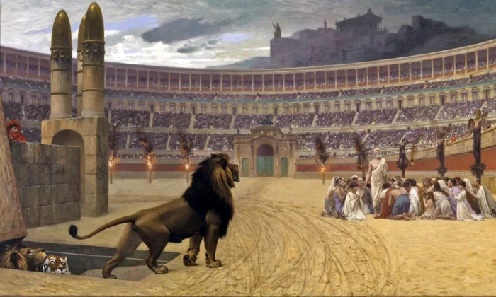Persecuțiile împotriva creștinilor în Imperiul Roman jpeg