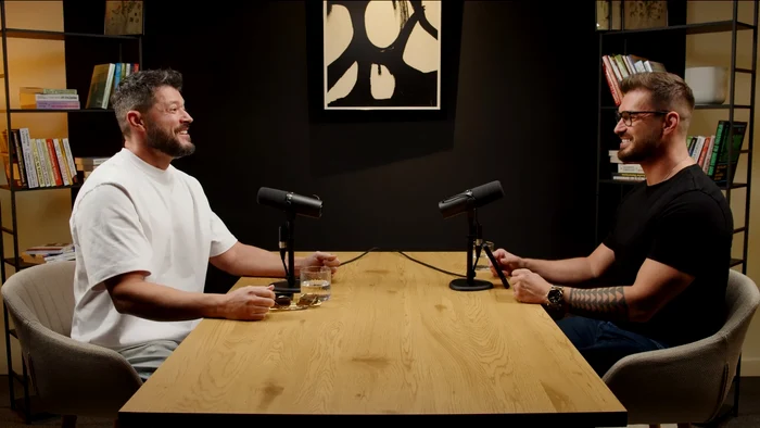 Bogdan Vlădău l-a avut ca invitat pe bunul său prieten, Victor Slav / Foto: Click!