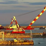 Operatiune de ranfluare a navei din Portul Midia FOTO GSP