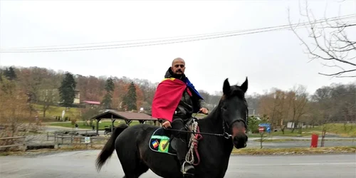 Cu calul de la Timişoara în oraşul Unirii