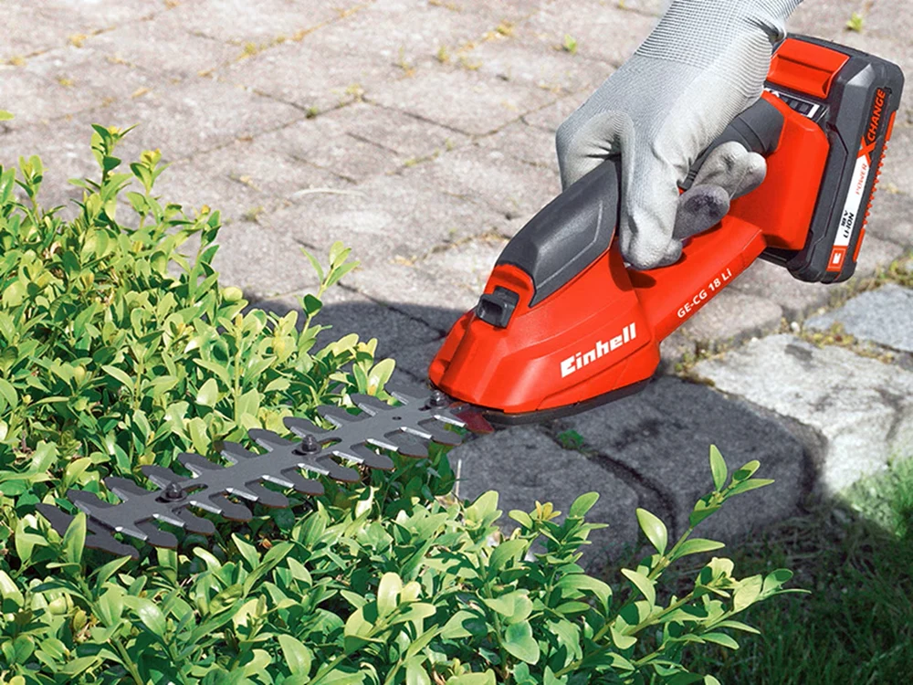  Einhell Power X-Change GE-CG 18 Li tăind iarbă/gard verde Foto eMAG