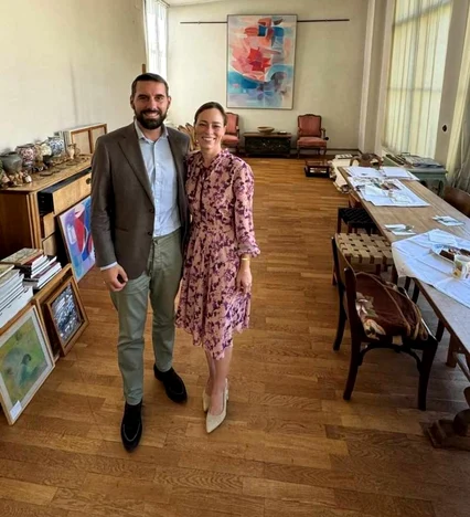 Alina Maria de Roumanie si Nicolae al Romaniei la Iacob Foundation   Instagram (1) jpg