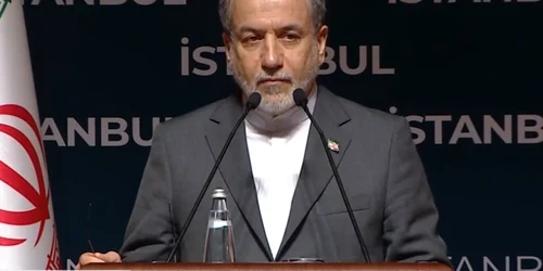 ministrul iranian de externe abbas Araghchi foto X png