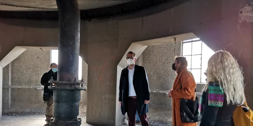 Vechiul turn de apă din Timişoara se transformă într-o veritabilă atracţie FOTO Ş.Both