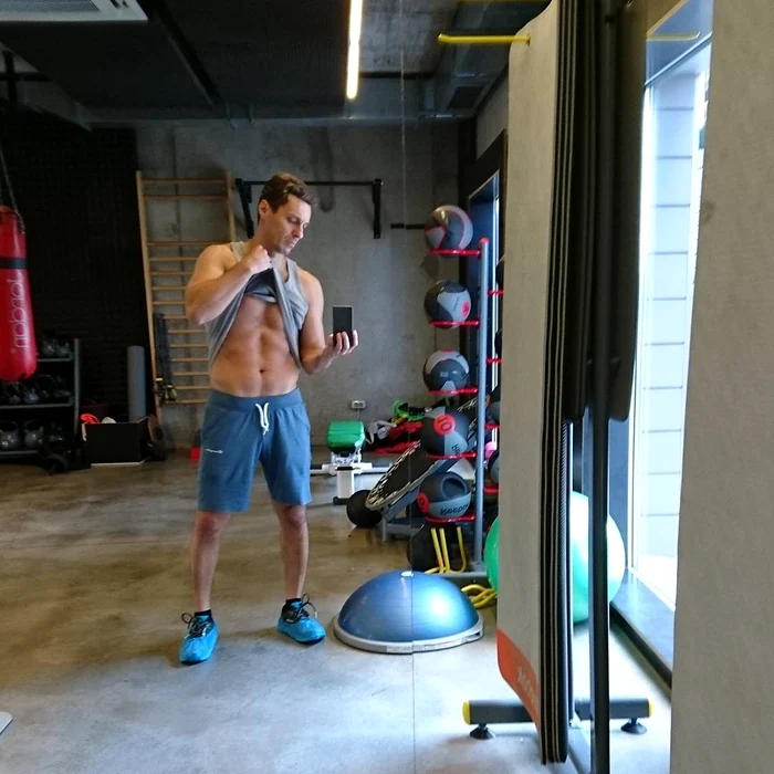 Mircea Badea este în formă maximă deşi nu s-a mai antrenat de două luni