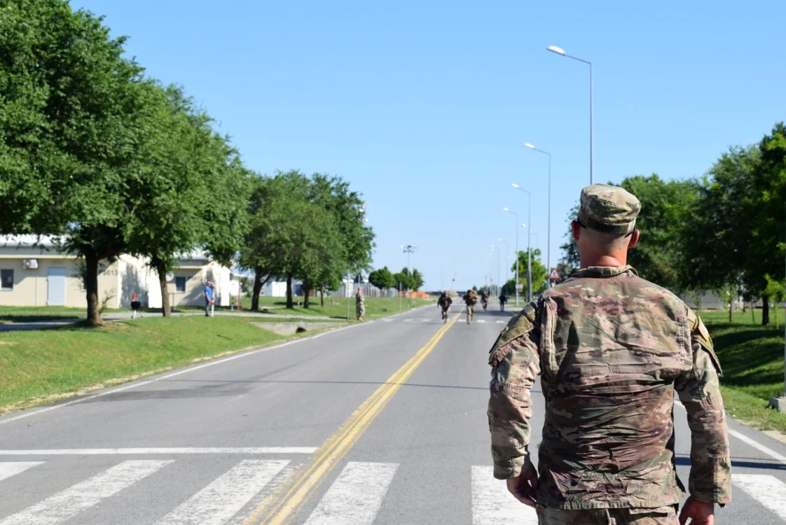 Baza militară Mihail Kogălniceanu foto: Facebook/Baza57 aeriană Mihail Kogălniceanu
