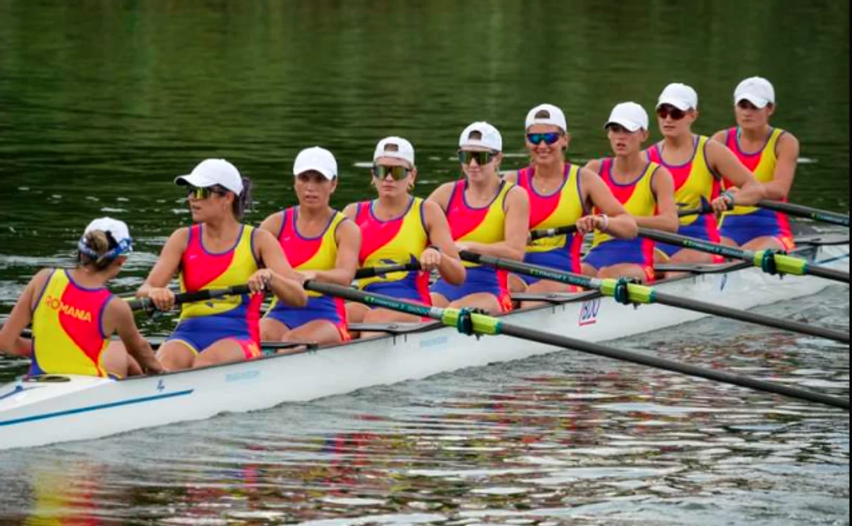 9 medalii la Europenele Under-23 FOTO Federatia Română de Canotaj / Facebook