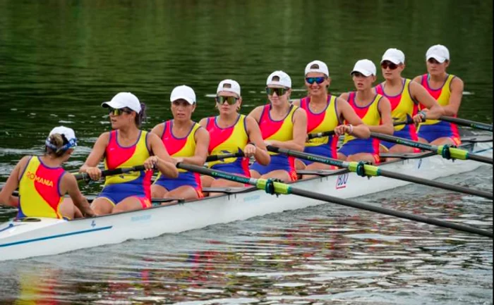 9 medalii la Europenele Under-23 FOTO Federatia Română de Canotaj / Facebook