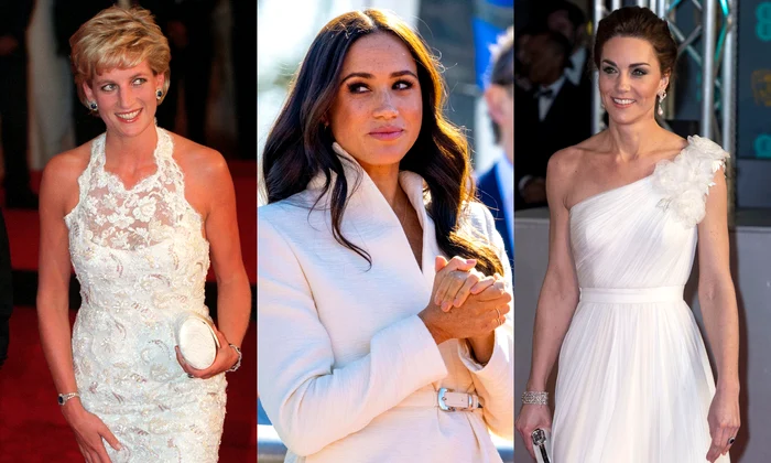 Kate Middleton, Prințesa Diana, Meghan Markle  foto   Profimedia jpg