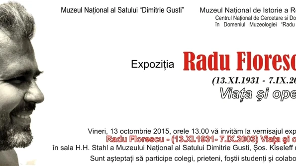 „Radu Florescu (13 11 1931 7 09 2003) Viaţa şi opera” la Muzeul Regiunii Porților de Fier jpeg